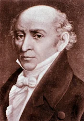 Ritratto di Muzio Clementi (1752-1832) compositore italiano XIX secolo. Milano, biblioteca del conservatorio
