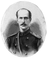 Ritratto di Nicholas Maximilianovich di Leuchtenberg, Duca di Leuchtenberg e Principe Romanovsky (1843-1891) - Il diario illustre del 1891