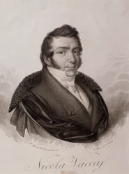 Ritratto di Nicola Vaccai (incisione)