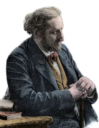 Ritratto di Paul Jules Barbier (1825-1901) scrittore francese