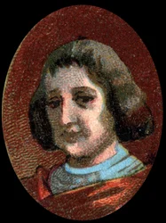 Ritratto di Philippe de Commines (Comynes o Comines) (1447-1511), cronista francese