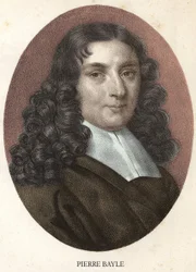 Ritratto di Pierre Bayle filosofo e scrittore francese (1647-1706)