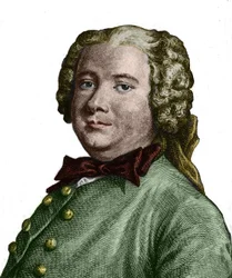 Ritratto di Pierre Carlet de Chamblain de Marivaux (1688-1763), drammaturgo.