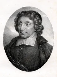 Ritratto di Pierre Nicole (1625-1695), ardente difensore del giansenismo da un dipinto del Port Royal