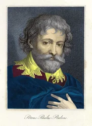 Ritratto di Pierre Paul Rubens (1577-1640), pittore e disegnatore fiammingo