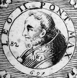 Ritratto di Papa Leone II