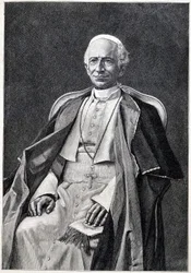 Ritratto di Papa Leone XIII (1810-1903)