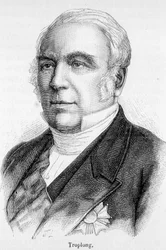 Ritratto di Raymond Théodore Troplong, Presidente del Senato durante il Secondo Impero (1852-1869)