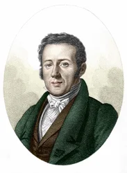 Ritratto di René Primrose Lesson (1794-1849), naturalista e biologo