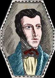 Ritratto di René Caillié, esploratore francese.