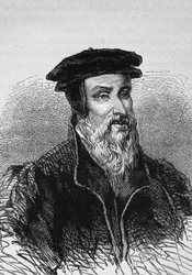Ritratto di Robert Estienne (1503 - 1559), stampatore francese
