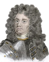 Ritratto di Sir George Rooke (1650-1709), ufficiale navale inglese.