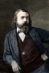 Ritratto di Théophile Gautier (1811-1872), scrittore francese