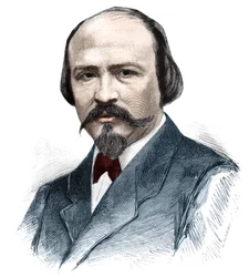 Ritratto di Victor Masse (1822-1884), compositore francese.