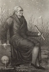 Ritratto di William Herschel (1738-1822) astronomo britannico di origine tedesca
