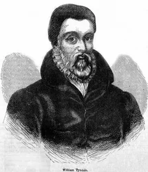 Ritratto di William Tyndale (Tindale) (1494-1536), teologo e traduttore gallese