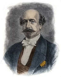 Ritratto del finanziere e politico francese Charles de Morny detto Conte di Morny (o Duca) (1811-1865) fratellastro di Napoleone III