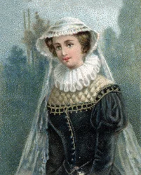 Ritratto della regina di Scozia Maria Stuarda (1542-1587)