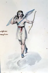 Rappresentazione di Cupido (Eros)