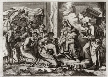 Bibbia di Royaumont, Nuovo Testamento: Adorazione dei Magi