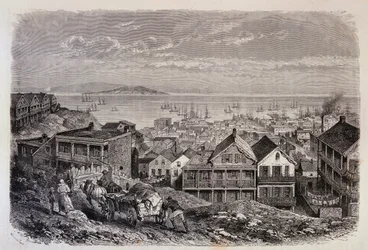 Baia di San Francisco (California) - in "Il giro del mondo"