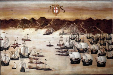 Navi nel porto di Genova