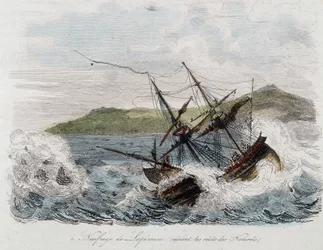 Naufragio della nave di Jean-Francois Galaup, Conte di La Perouse