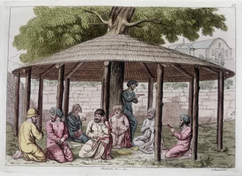 Setta speciale di Sophie, Persia. In “Il costume antico e moderno”