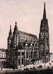 Cattedrale di Santo Stefano a Vienna in Austria in 