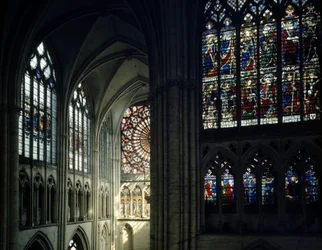 Vetrate e rosone della Cattedrale di Troyes