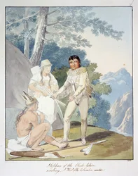 Stephan della Nazione Chiche, residente a nord-ovest del fiume Columbia, c.1843-50