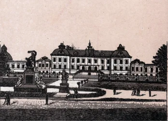 Stoccolma, Svezia: vista del castello di Drottningholm