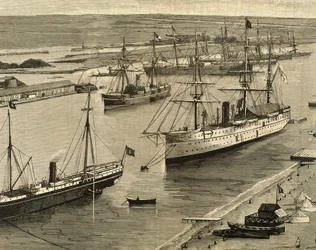 Canale di Suez, Port-Said, Egitto