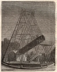Telescopio di William Herschel (Friedrich Wilhelm Herschel)