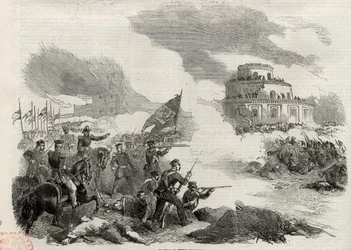 La Battaglia di Monte Caseros nell
