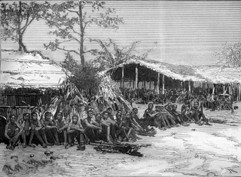 La missione Brazza in Africa occidentale (Pietro Paolo Savorgnan di Brazza o Pierre Paul François Camille Savorgnan de Brazza)