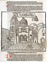 Il Santo Sepolcro - in "The Holy Peregrinations" di Bernard of Breydenbach