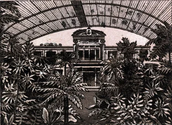 Il Palm Garden a Francoforte, Germania in 