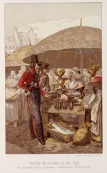 I russi a Parigi in una marcia nel 1814 - in "L