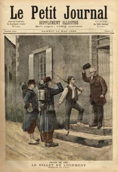 Il biglietto di alloggio, che circola durante il periodo napoleonico, è fornito dall