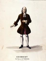 Il personaggio di Alfredo Germont in 
