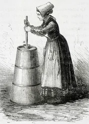 La baratte a pistone - in 