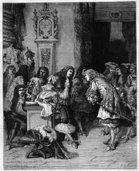 Il drammaturgo Molière (Jean-Baptiste Poquelin).