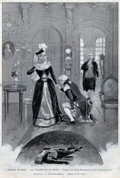 Il collier della Regina, dramma di Pierre Decourcelle e Alexandre Dumas padre, rappresentato al Teatro de la Porte-Saint-Martin, Parigi, 31 gennaio 1895