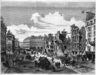 Trasformazioni di Parigi sotto il Secondo Impero, Parigi Haussmann: demolizione della Rue de la Paix per l