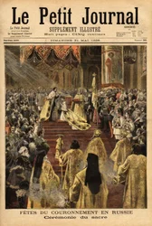Lo zar Nicola II (1868-1918), nella Cattedrale dell