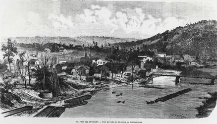 USA: Il paese del petrolio in Pennsylvania, Oil Creek Valley