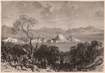 Veduta di Corfù nel XIX secolo