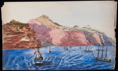 Veduta di Jamestown, Sant
