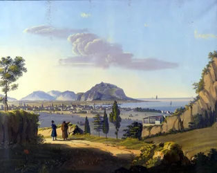 Veduta di Palermo dall